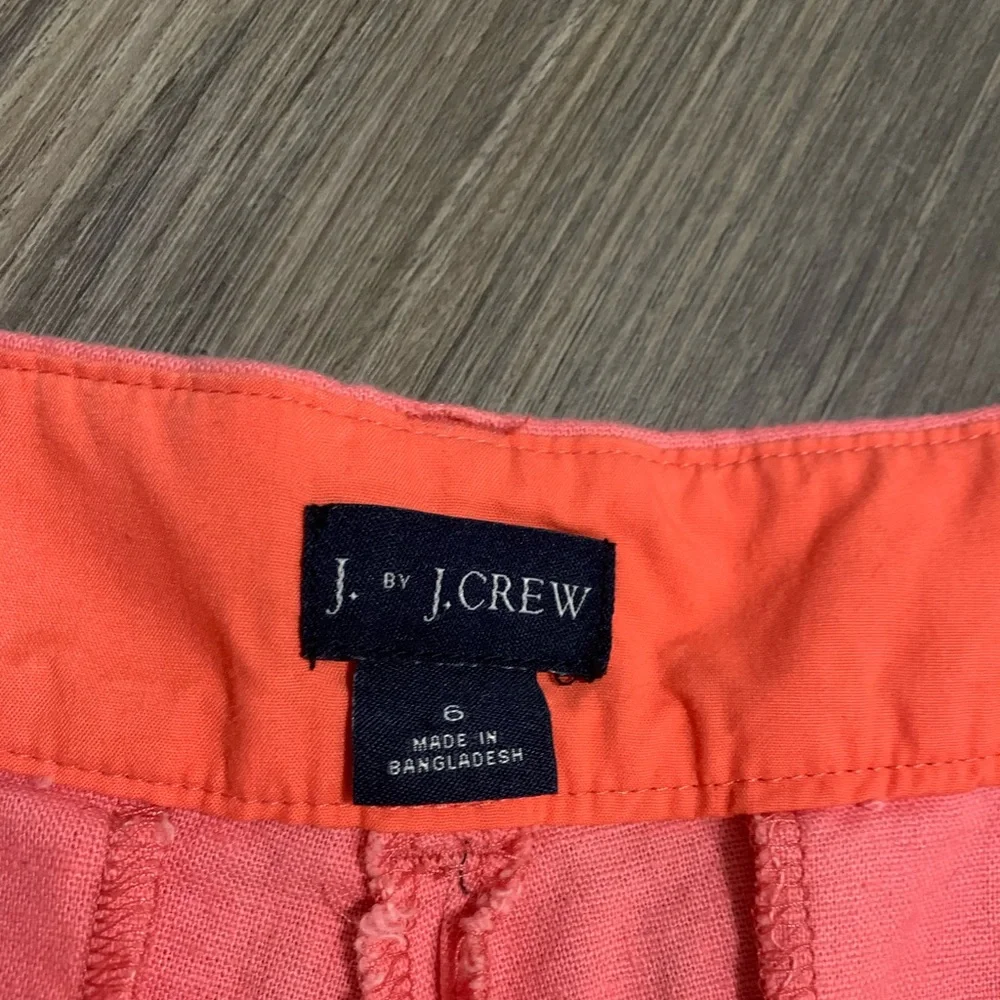 J Crew Scallop Shorts Size 6